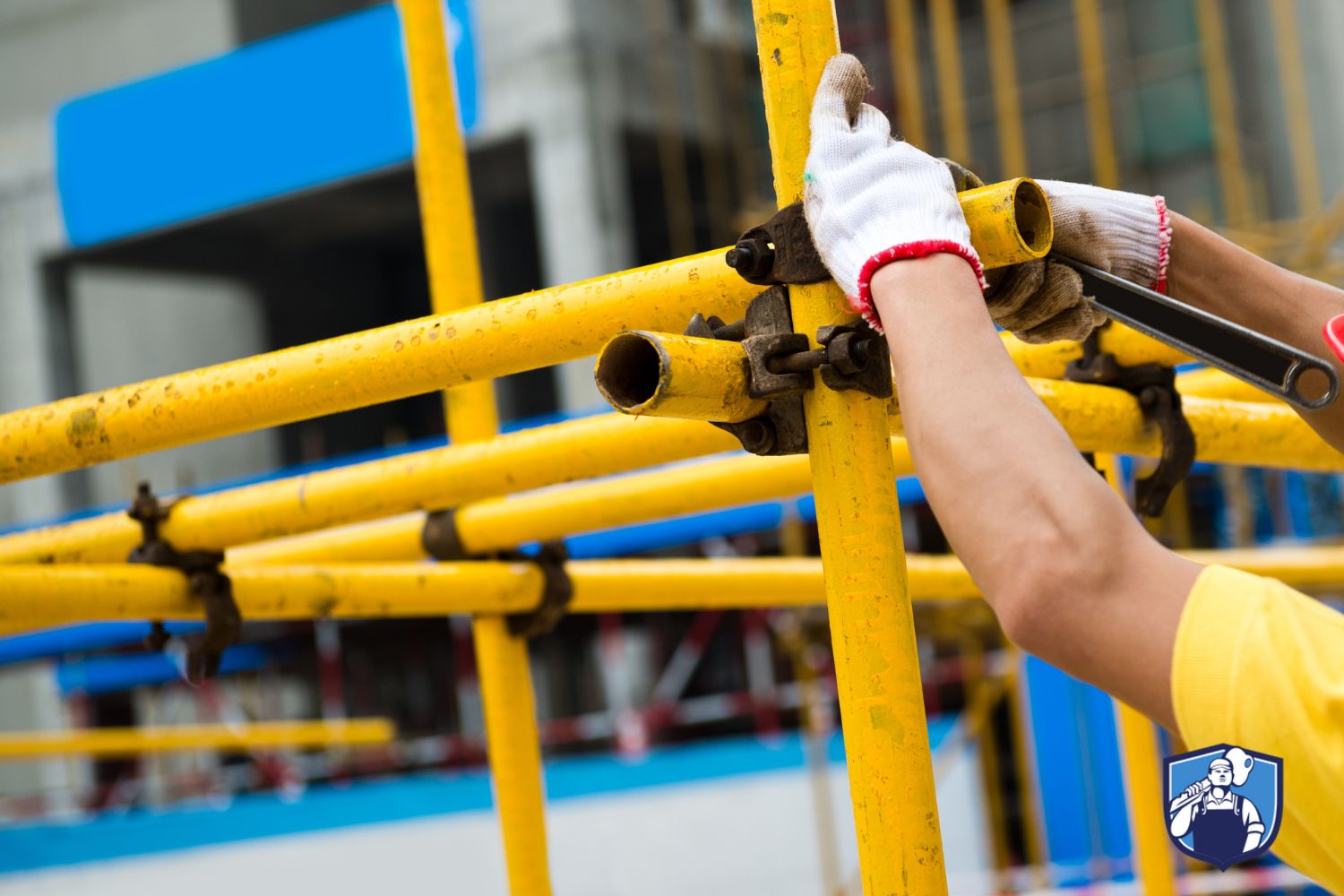 What does UK law say about scaffolding?