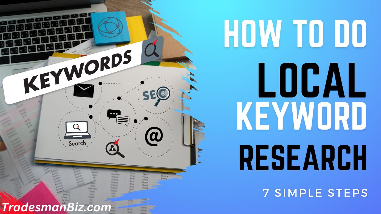 How to do local keyword research - title graphic